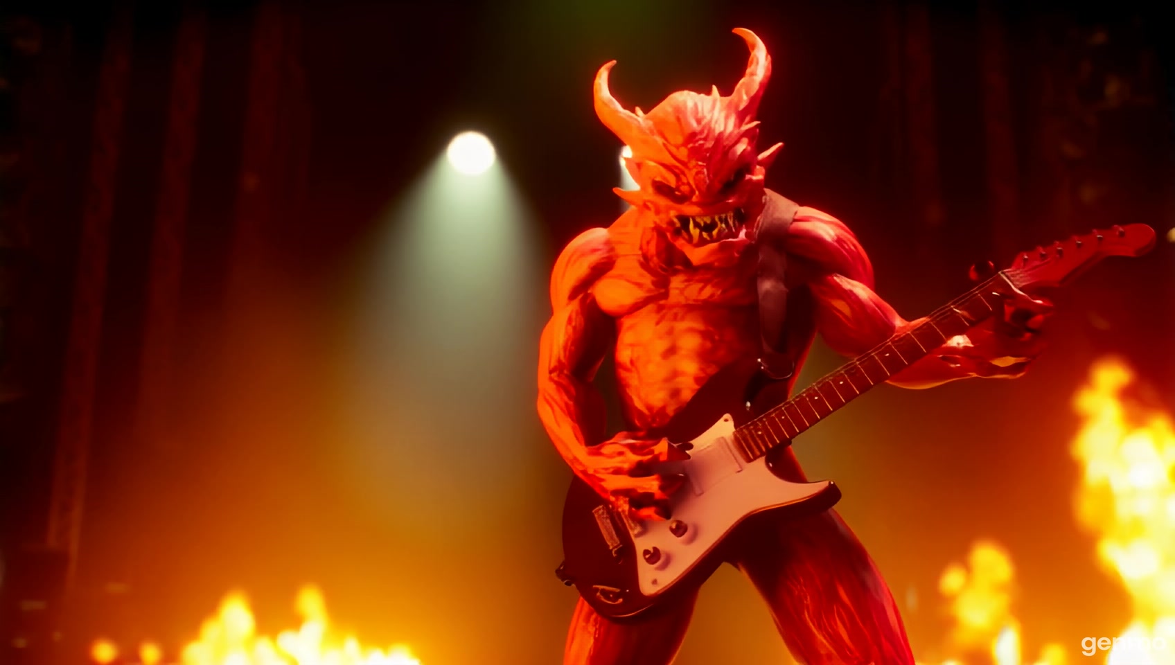 music rock demon