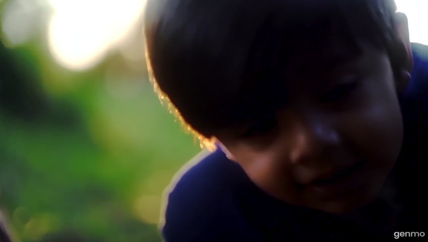 Narration: "As the sun began to set, Aarav noticed something strange on the ground—a faint sparkle!"
Visual Prompt: The ground near the tree shimmering slightly, revealing tiny glowing stars leading away. Aarav kneels to take a closer look.