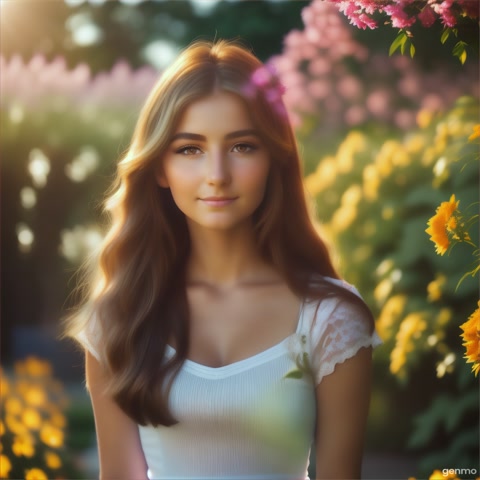 молодая девушка красавица