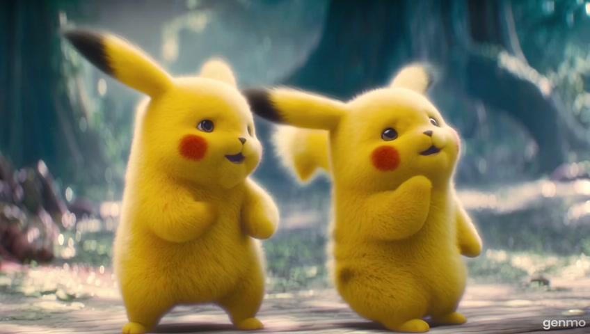 Create a video for 4 Pikachu ballet dance together hand in hand,  action and style similar as "Dance of the Little Swans" or "Danse des petits cygnes," comes from Act II of Pyotr Ilyich Tchaikovsky's ballet Swan Lake, specifically movement 13, No. 13d.