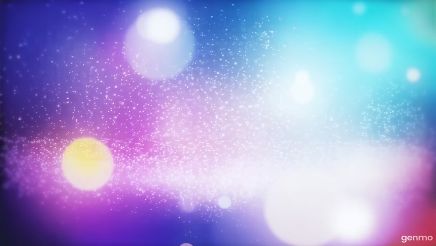 A glowing cosmic sky filled with soft purple, blue, and golden hues. Light particles float gently in the air. The background is peaceful with soft, radiant light rays and glowing energy fields. Sacred spiritual symbols subtly blend into the sky. A divine, ethereal atmosphere with a calm, meditative feeling. Gentle glowing orbs move slowly, symbolizing healing energy. Use soft light effects, slow motion ambiance, and mystical elements