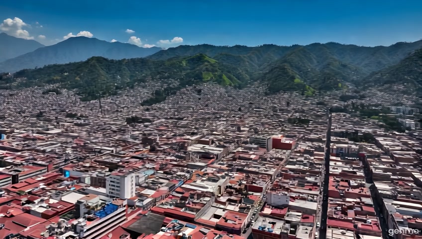 vista cenital de tuxtla gutierrez-chiapas