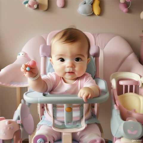 A video of a baby podcast