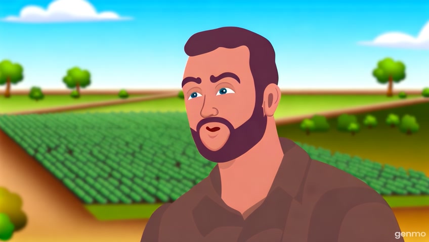 Animación tipo ilustración o avatar.

    Duración: 30 segundos.

    Voz generada masculina profesional en español.

    Fondo tipo campo o vivero agrícola.

    Mensaje que diga algo como:

    “Hola colegas agrónomos, hoy quiero enviar un fuerte abrazo y mi más sincera felicitación a todos ustedes que, además de trabajar duro en el campo, también cumplen con la noble misión de ser padres. ¡Feliz Día del Padre, y que sigamos sembrando valores en nuestras familias como lo hacemos con la tierra!”