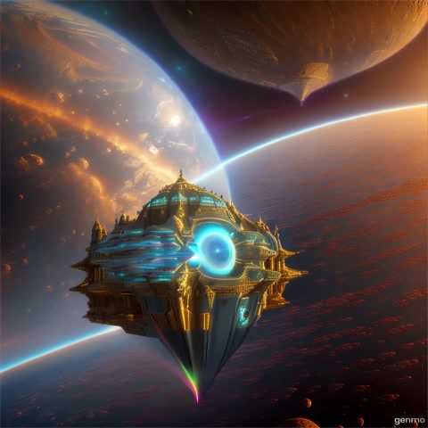 "Super Long Spaceship Orbiting Earth Like Fractals Nova - Create a Glowing 3D Space Cruiser Using These Fractals mandelbulb mandelbrot 8K 3D iridescent liminal Cinema 4D CryEngine deviantart, Duane Hanson, Roberto Bernardi, Walt Disney, Dr Seuss textrnr AI, Vinicius Costa, Alphonse Mucha, Marc Simonetti JWildfire Andreas Maschke octane render"