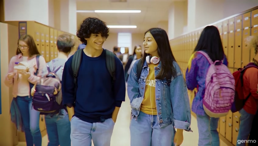 A cool boy and girl school story