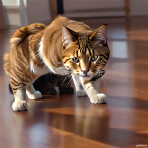 dancing cat vfqblk