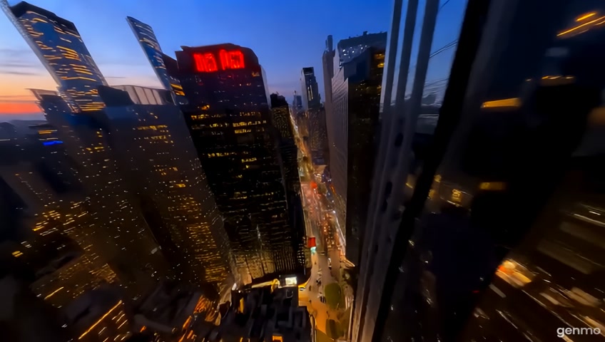 Create a smooth cinematic camera fly-through animation