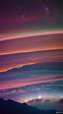 time lapse of the sky but there are strange light phenomenon seen