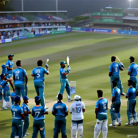make a video on india cricket team