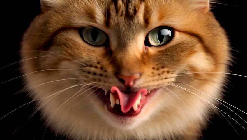 the whimsical charm of the grinning cat,  this cat starts grinning like the Cheshire cat. The cat's body gradually disappears and only the cat's smile remains visible, which also dissipates into space and small steam rises from a tea of floral pattern white teacup, which is on a table with a lace tablecloth, next to it on the table is a floral pattern white teapot, its vibrant setting with the vast, tranquil expanse of the cosmos