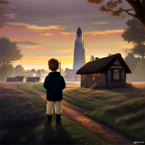 Topic: “Chase Your Dreams” – Inspirational – 2 Min)
[Scene 1 – Faded Village, Morning Mist]
Soft music plays. A tiny cottage sits at the edge of a misty forest. Birds chirp. A boy, around 10, stares out the window.

Voiceover:
"In a quiet village where nothing ever changed… one dream burned brighter than the sunrise."

[Scene 2 – The Boy Drawing a Rocket in His Notebook]
His pencil dances. A crude rocket sketch forms. He smiles.

Voiceover:
"They laughed when he said he’d reach the stars. 'Dream smaller,' they told him."

[Scene 3 – Time-Lapse: Growing Up, Studying Under Street Lights]
Scenes flash: pouring rain, open books, rejection letters, tears. But the spark in his eyes stays lit.

Voiceover:
"But he knew… the stars only shine for those who dare to look up."

[Scene 4 – Rocket Launch Pad – Adult Version of the Boy in a Suit, Watching the Rocket]
A countdown begins. People cheer. He closes his eyes, remembering the drawing.

Voiceover:
"And one day… the world looked up too."

[Scene 5 – The Rocket Soars into the Sky – His Drawing Held in His Hand]
The rocket becomes a streak of light. His drawing flutters in the wind, landing on a child’s shoe.

Voiceover:
"Dreams aren’t just made to be chased… they’re made to fly."

Let me know your topic and preferences, and I’ll craft your full script in this style!