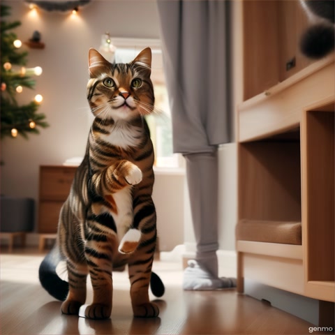 dancing cat 0z7t1q