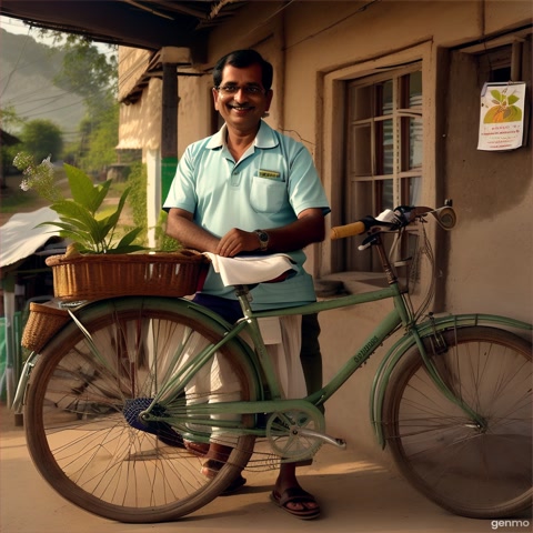 ### Scene 1: Dr. Rajesh ki Clinic
- Description: Ek chhote se gaon ki clinic ka drishya, jahan ek simple wooden table aur ek purani cycle dekhi ja sakti hai. Dr. Rajesh ek doctor ki dress mein, muskurate hue, ek patient ko dekh raha hai.
- Elements: Clinic ka naam dikhta hua, kuch local paudhe, aur gaon ke logon ki ek chhoti si bheed