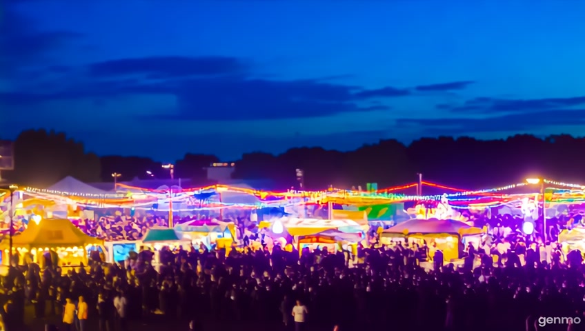 dragon fair without gragon. light down