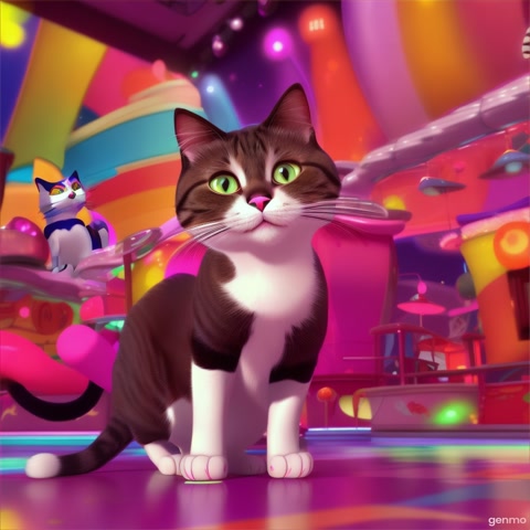 dancing cat gameq9