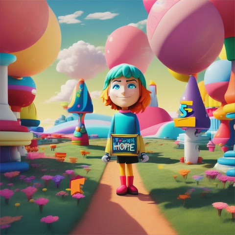 a Cartoon character Aimated hope is not a strategy, but its all ive got