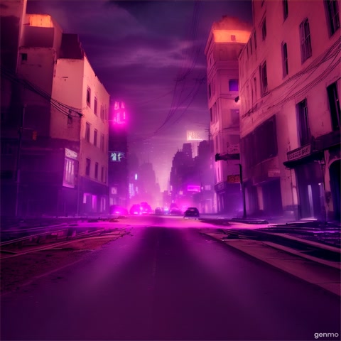 [Scene 1 – Abandoned city, purple lights, dark ambient sound]

Narrator (in a deep, cinematic voice):
When the world sank into the silence of shadows… 
And honor had no color but gold… 
Only one field remained— 
A field of light, anger,