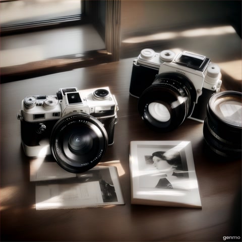 with photo