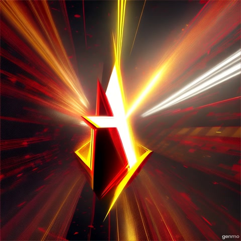 Marvel comic book intro parody. The 3D text 'ELIZAROV' in metallic red with gold trim, comic book halftone shading. Animated with fast zoom, particle explosions, and speed lines. Background: neon cityscape. Style: bold outlines, high contrast, dark exposition