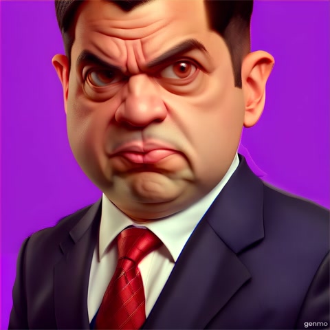 appearing suddenly in comic way and speaking saying : dont forget to subscribe and you may also give a like