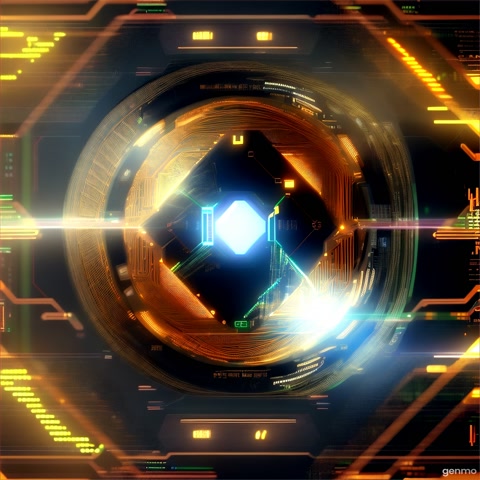 cryptocoin graph turning into robot