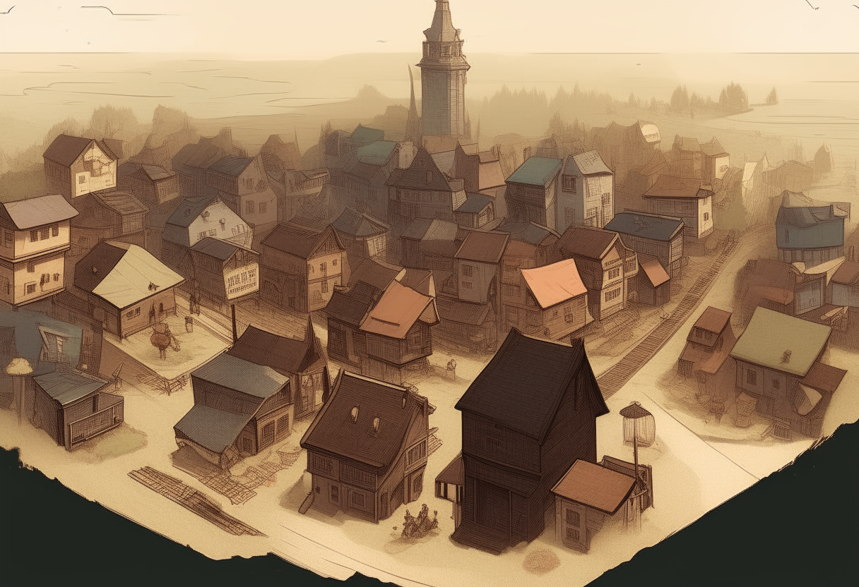 A town 
