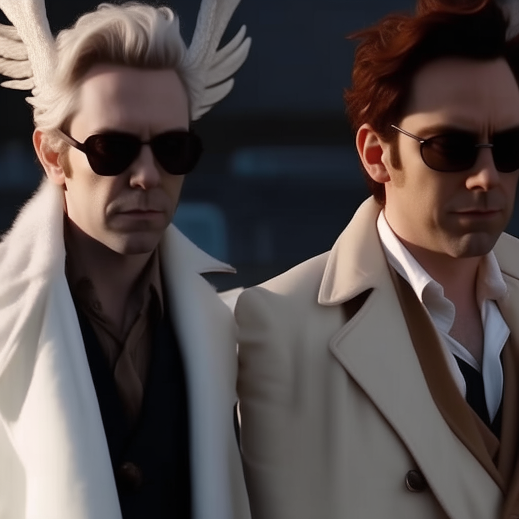 The demon Crowley and the angel aziraphale from good omens been a couple 