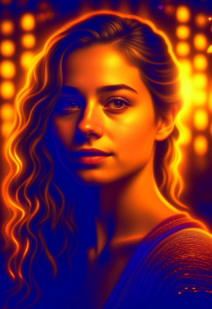 Create an beautiful 😍 girl Image
