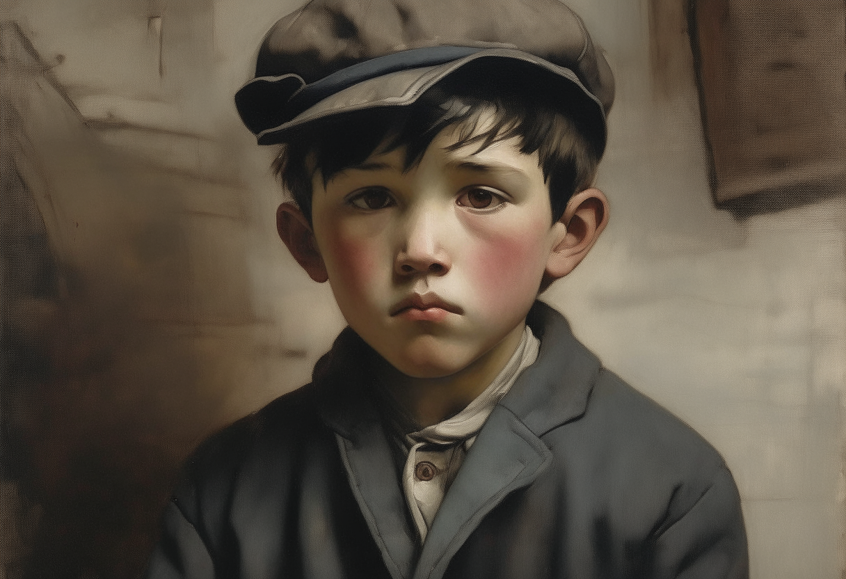 A boy 