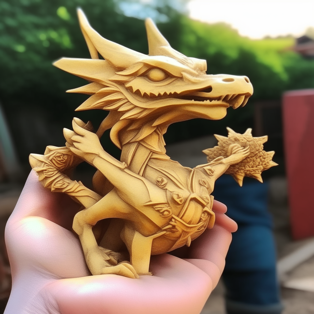 Dragoncito besando estrella