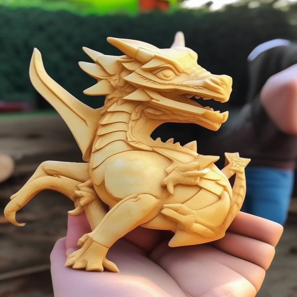 Dragoncito besando estrella