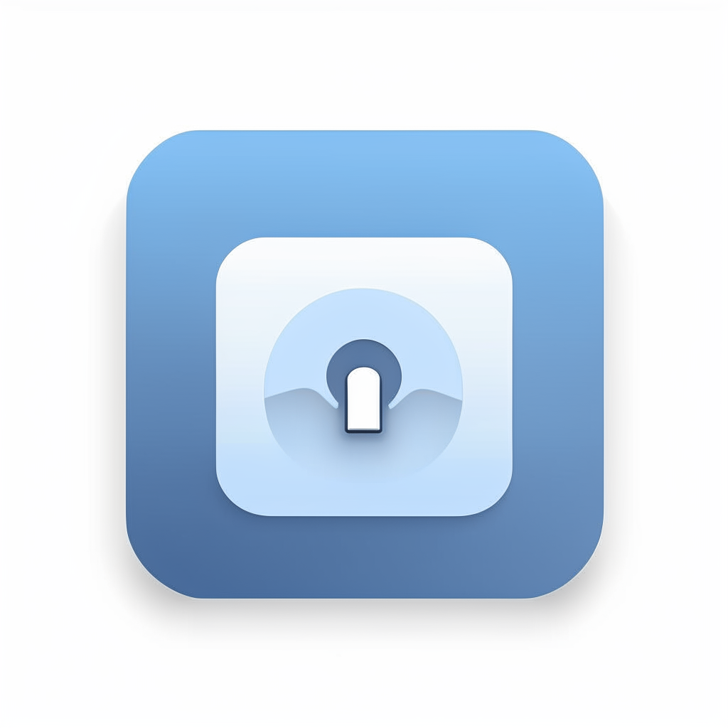 A user-friendly login user interface icon