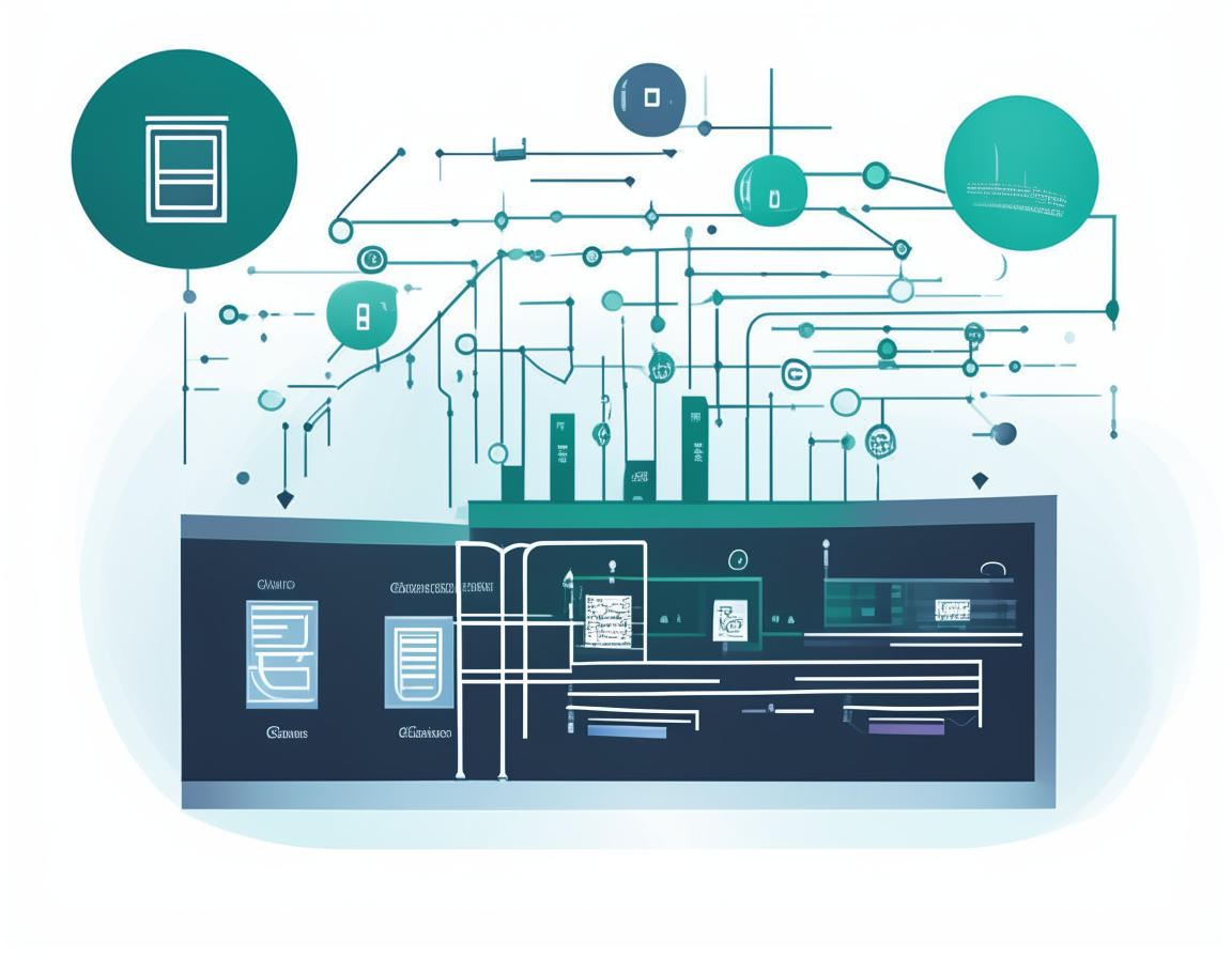 Diagram of a streaming analytics system. Icons represent modules for users, engines, media, processing and reports. Components are placed within the border and connected by lines.