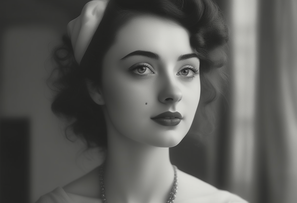A beautiful lady 