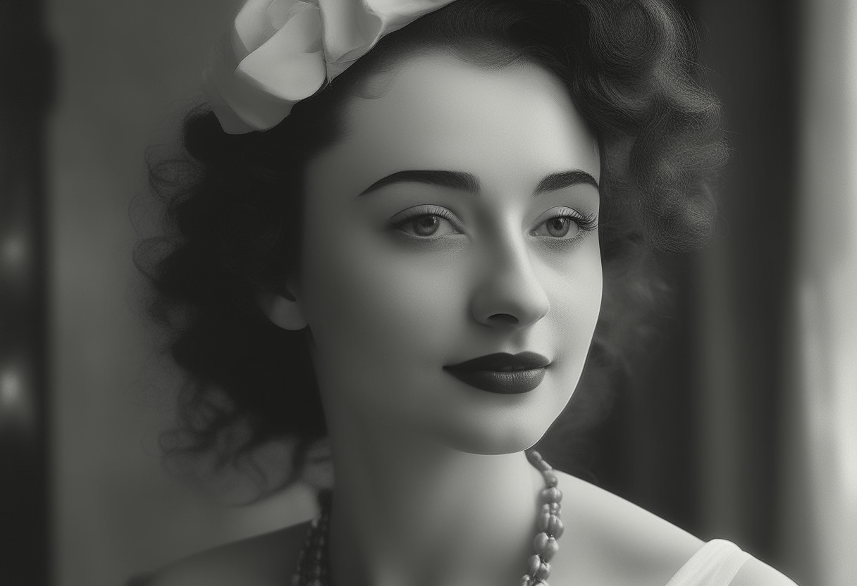 A beautiful lady 