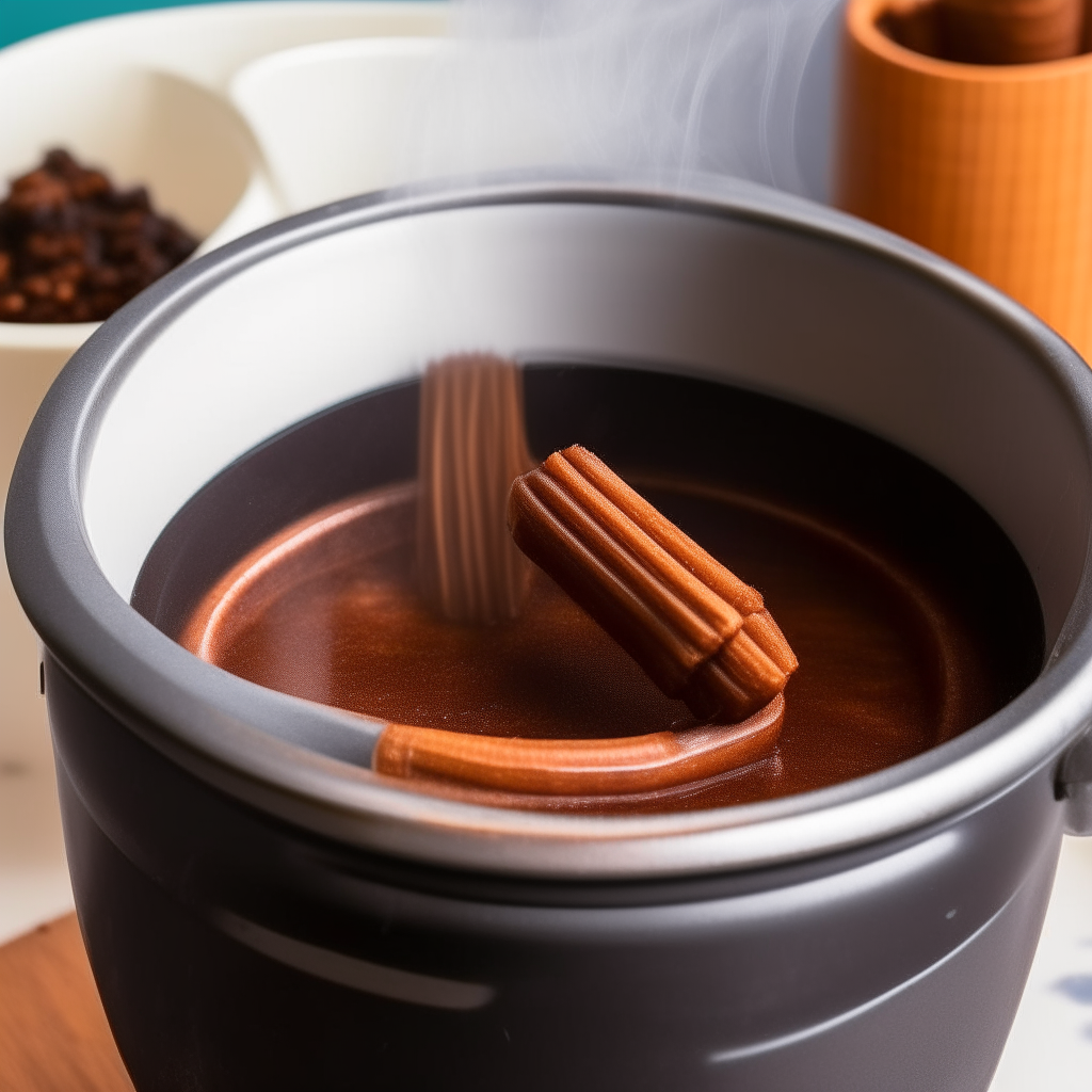 Steaming churro bites in Instant Pot, step 3