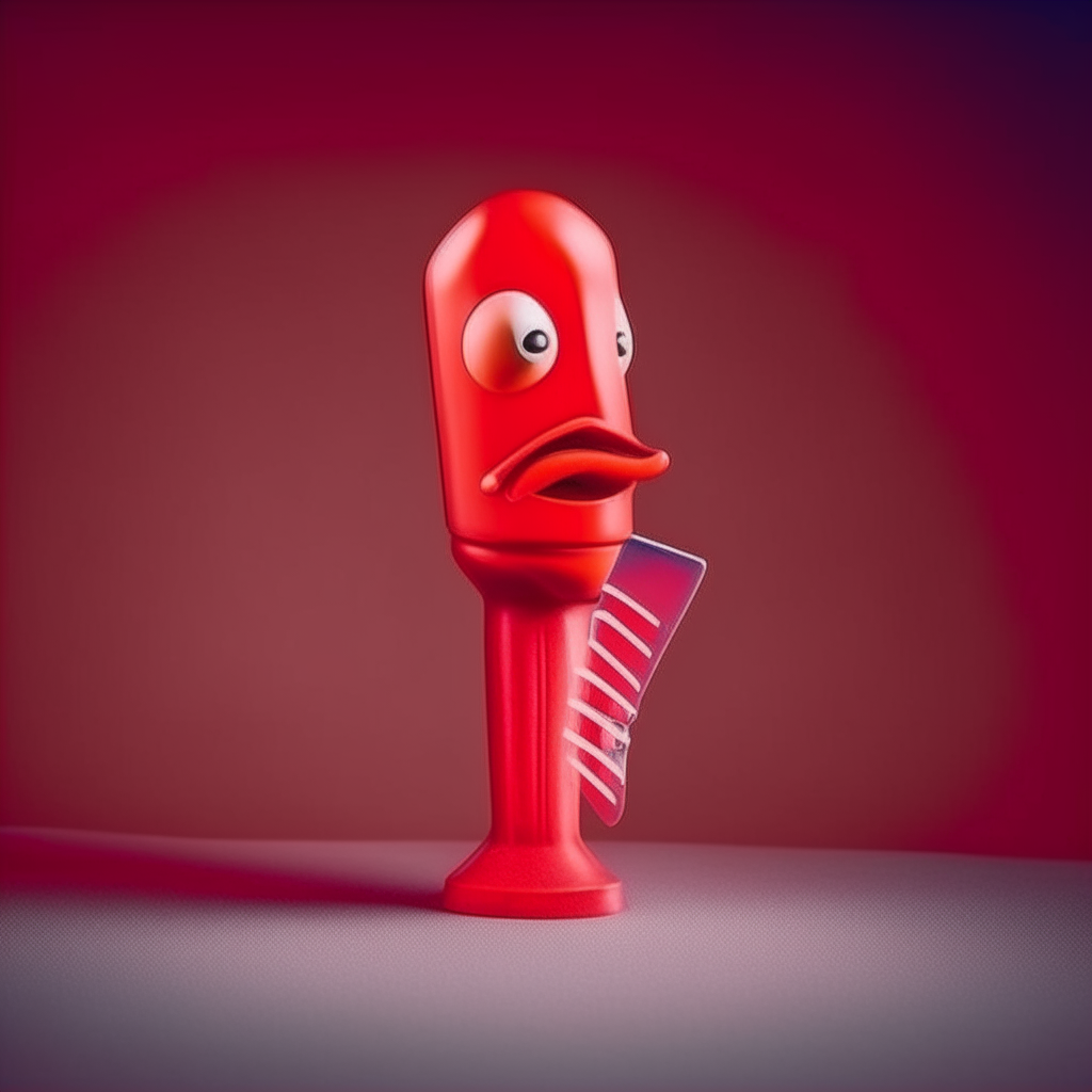 un pez rojo nadando