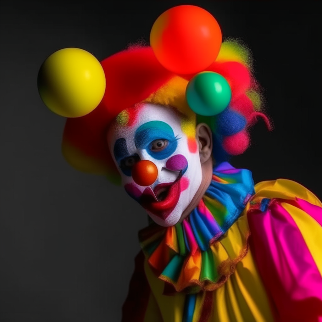 Un pez payaso solo, destacando su cuerpo de colores vibrantes