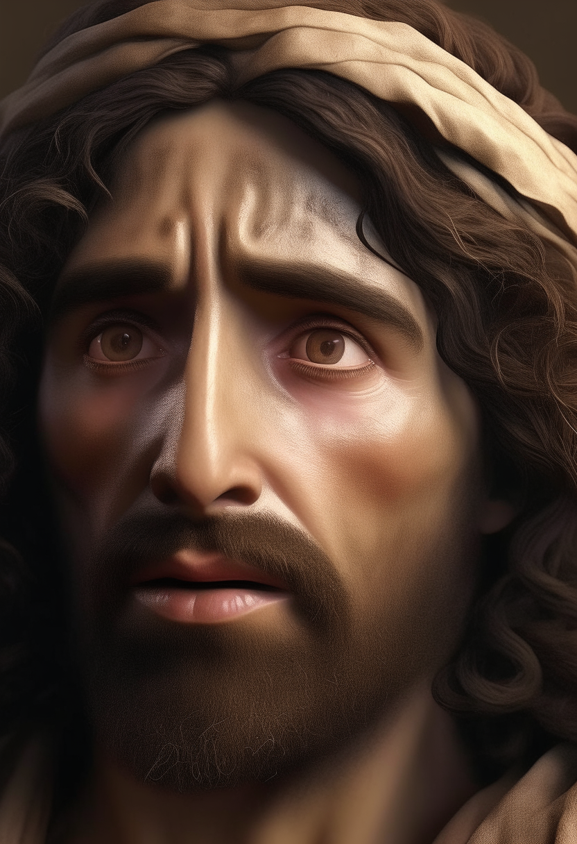 portrait of Cristo, the artist known for wrapping coastlines and architectural structures realistic depiction of Cristo's face and expression, fine details