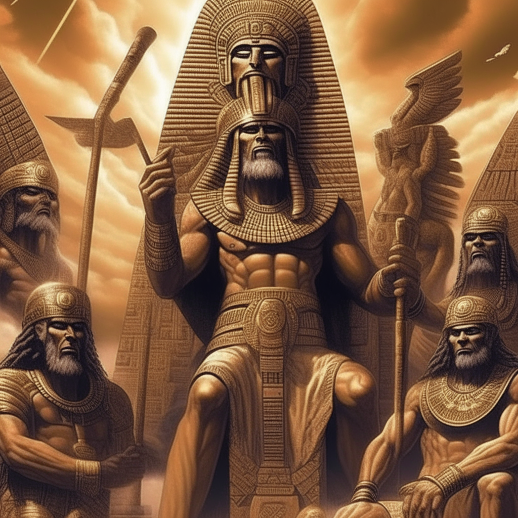 Anunnaki gods unaware that revealed terror weapons will cause great calamity