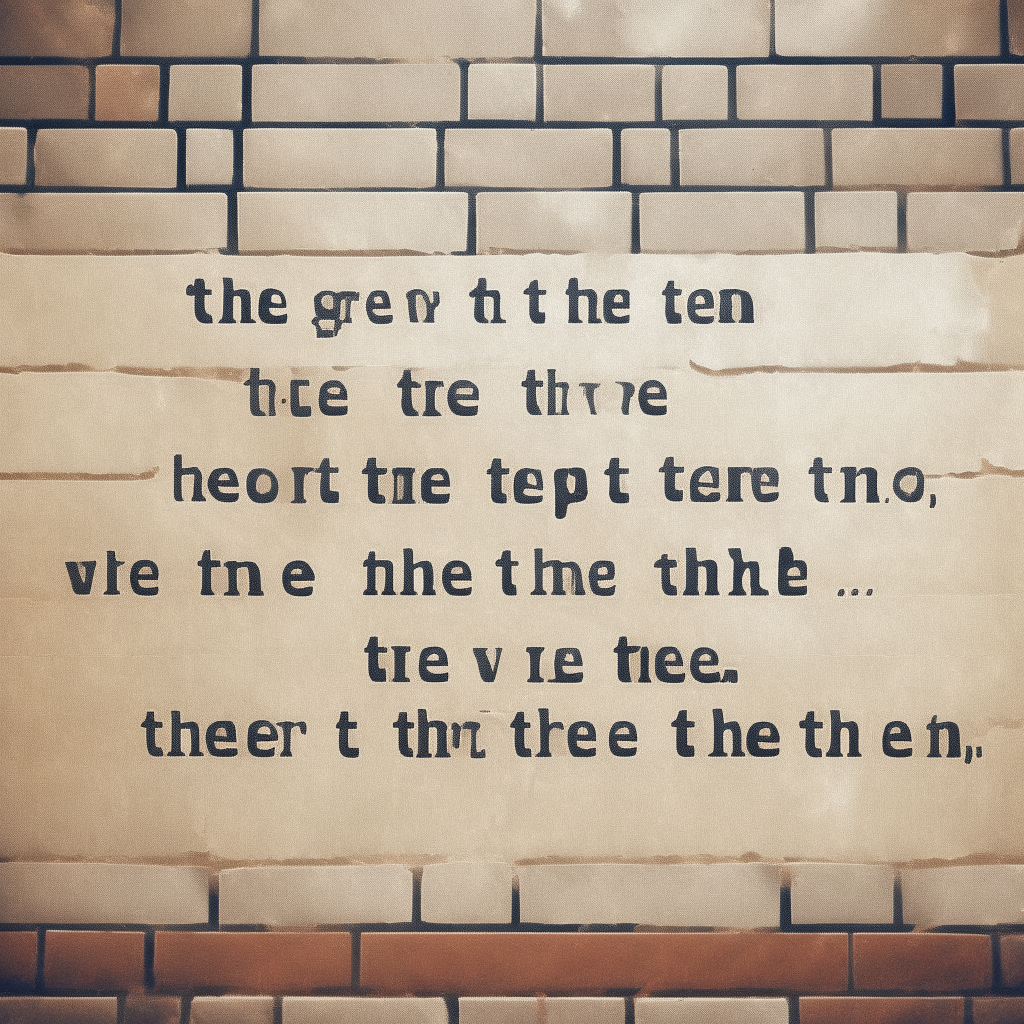Text saying there was a beginning before the former times and after them were more former times