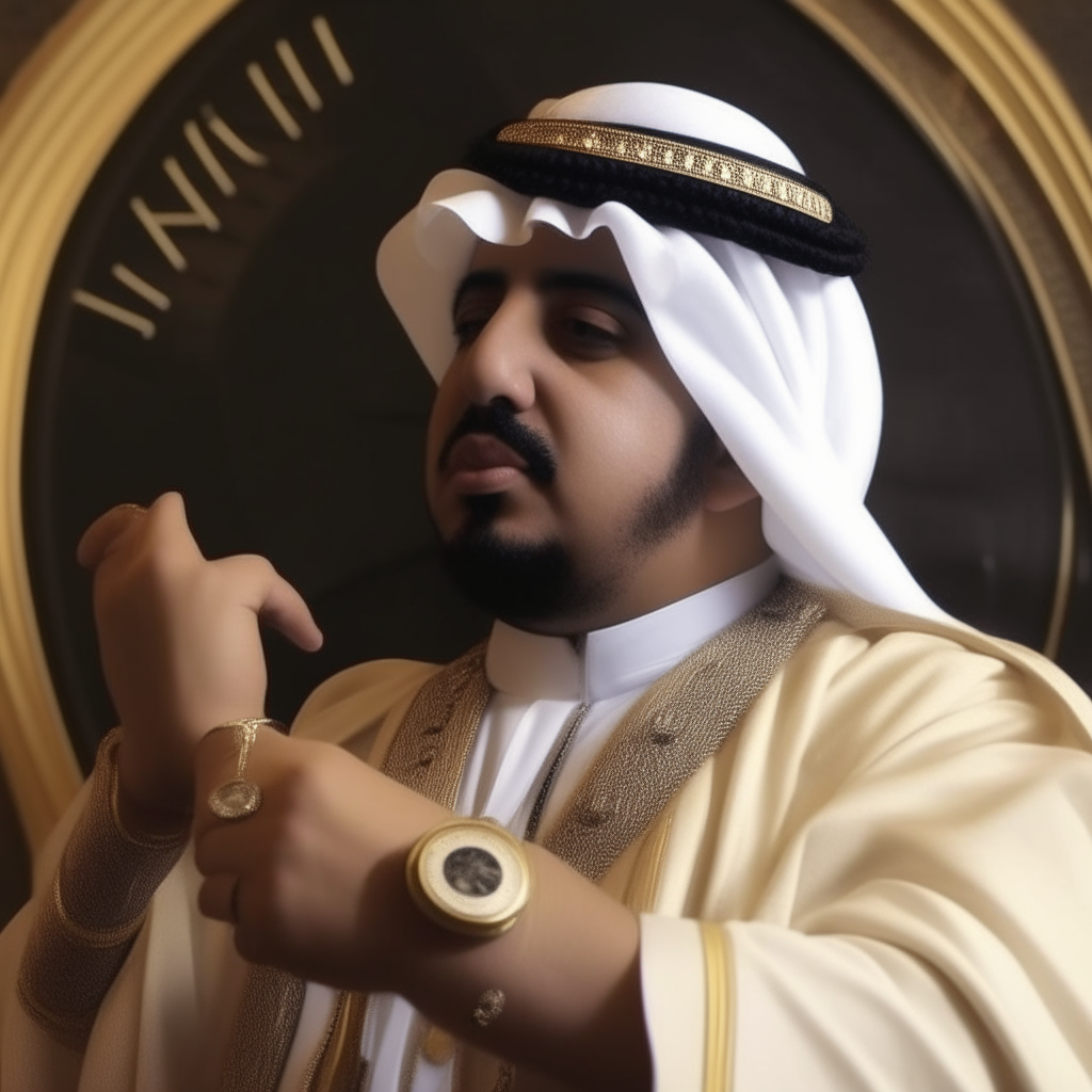 Prince Alalu rebelling and announcing a new time, urging others to follow him