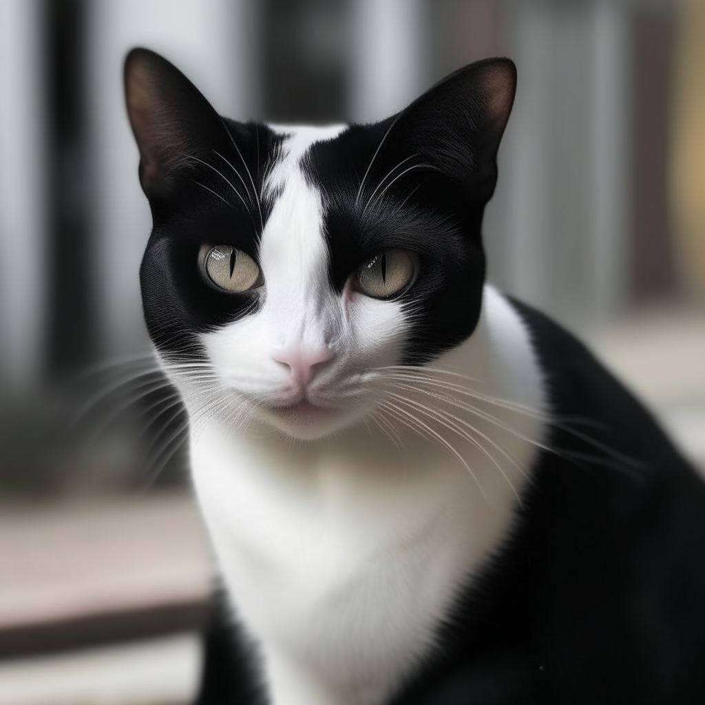Un gato blanco y negro acurrucado sobre una brújula plateada