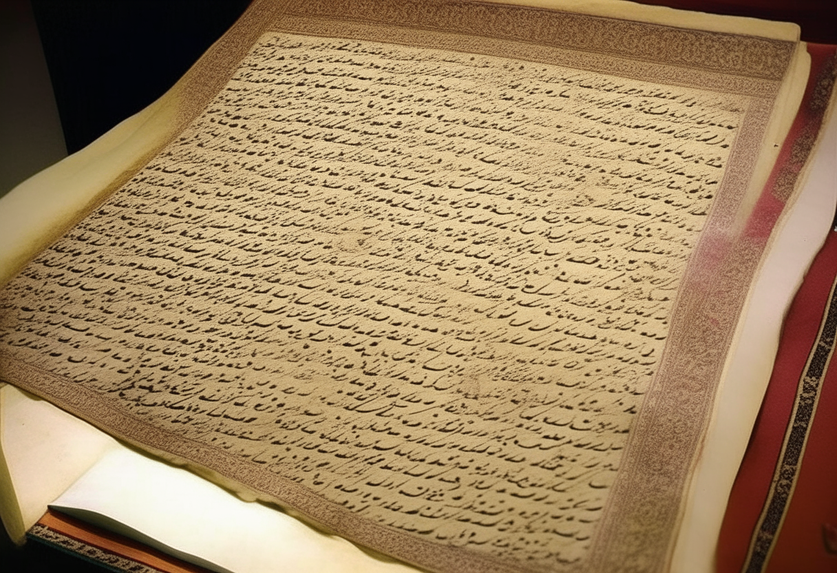 It was a law created to usurp the throne from its true heir, the eldest son of Anshargal, named Alam my forefather. A document showing the law being written down