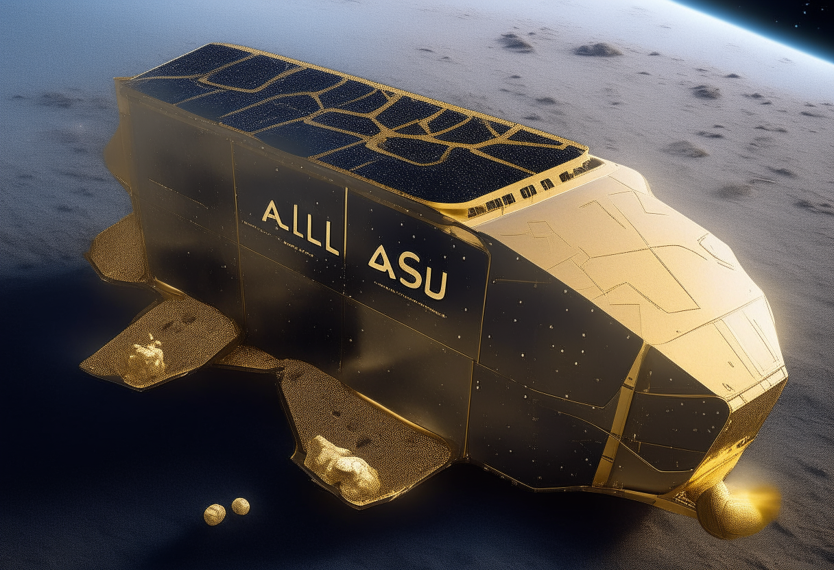 Alalu ordered ships built to search distant space for gold
