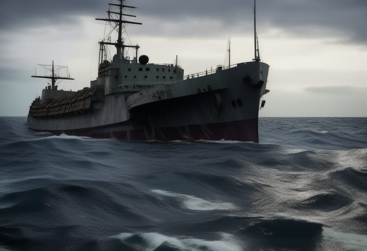 The ships failed to return from the dangerous region