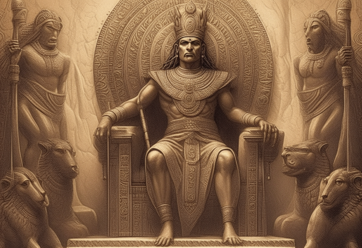 Anu the prince offered to secure Nibiru's succession