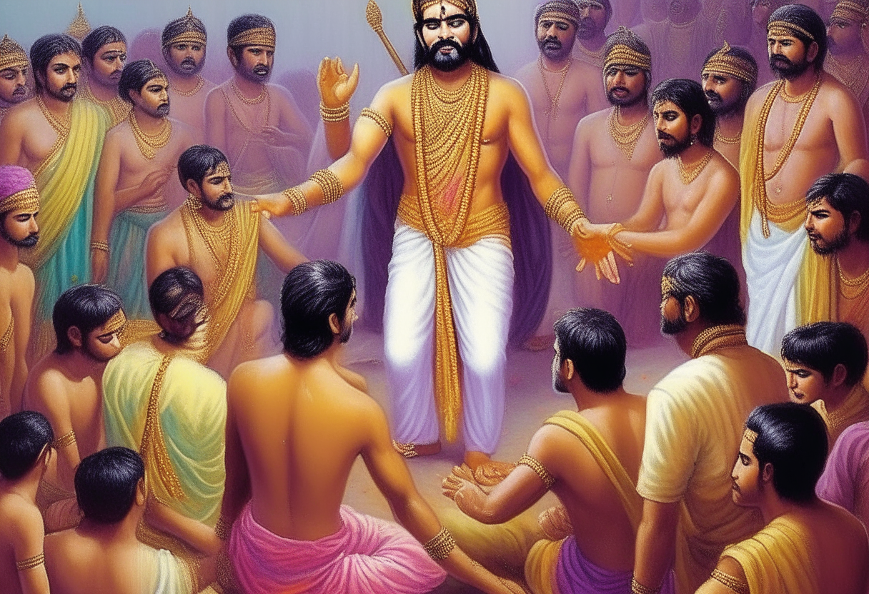Prince Anu helped the suffering people