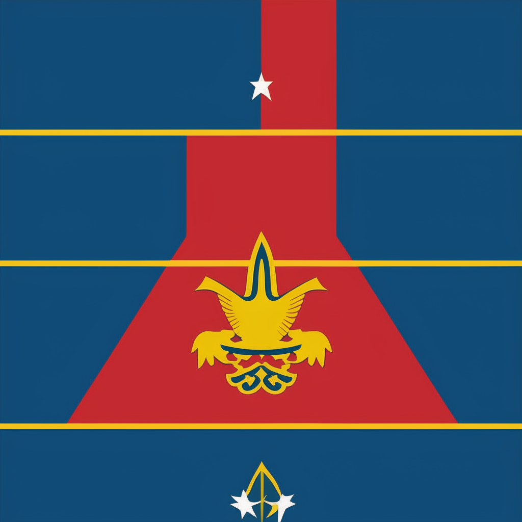 The new Minnesota State flag but replace the triangle with the similar shape of Minnesota Eastern border